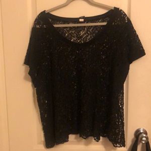 Lace t shirt torrid